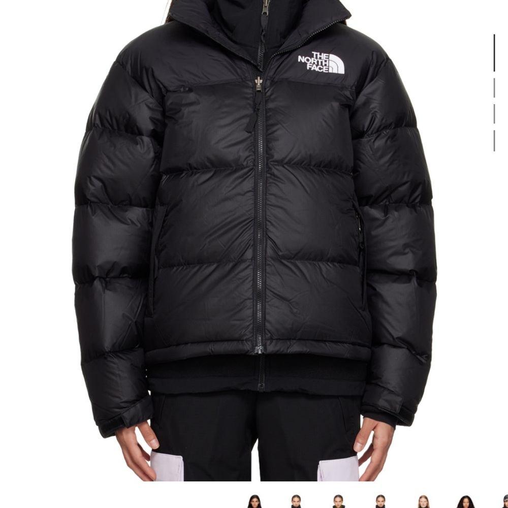 The North Face Nuptse Black Puffer Jacket
